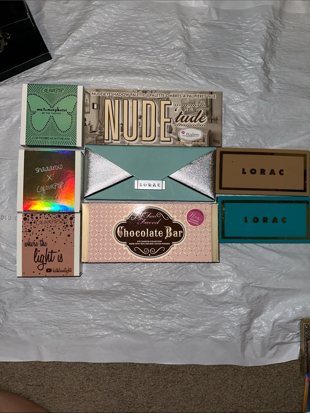 Makeup & Eyeshadow Palette Bundle – Too Faced, LORAC, theBalm & More